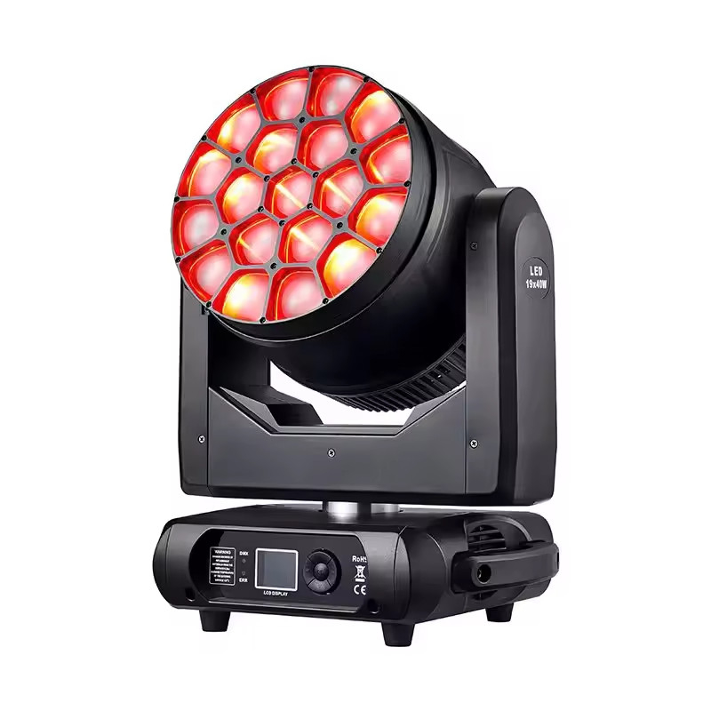 RGBW 4in1 DMX512 غسيل مصباح LED متحرك الرأس منصة مصدر الضوء