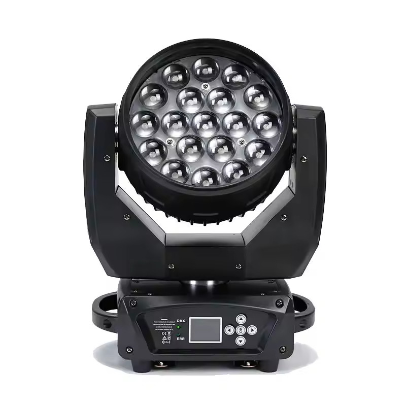 RGBW 4in1 DMX512 غسيل مصباح LED متحرك الرأس منصة مصدر الضوء