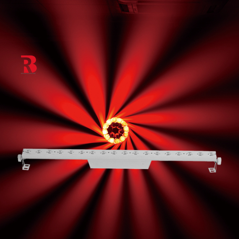 18*4W 240V LED Zoom Wash Bar Light الألومنيوم لموسم عرض الحدث