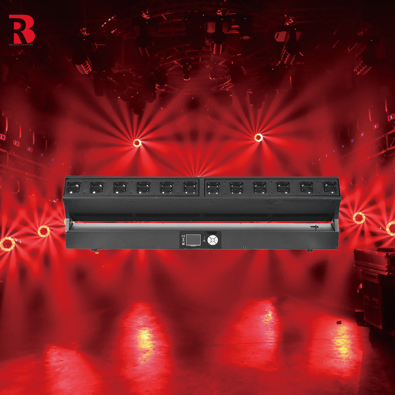 500W 12*40W DMX512 14/20/57CH مصباح رأس متحرك LED للمرحلة المهنية