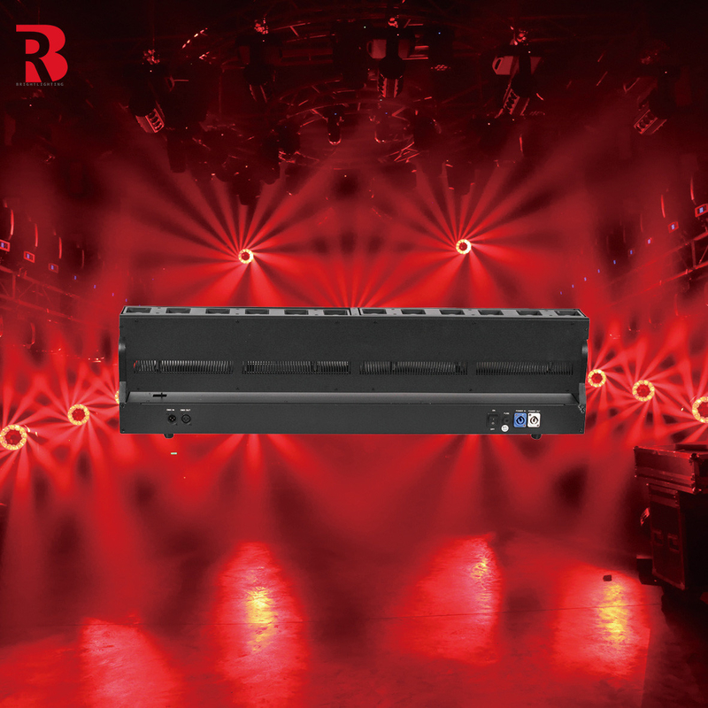 500W 12*40W DMX512 14/20/57CH مصباح رأس متحرك LED للمرحلة المهنية