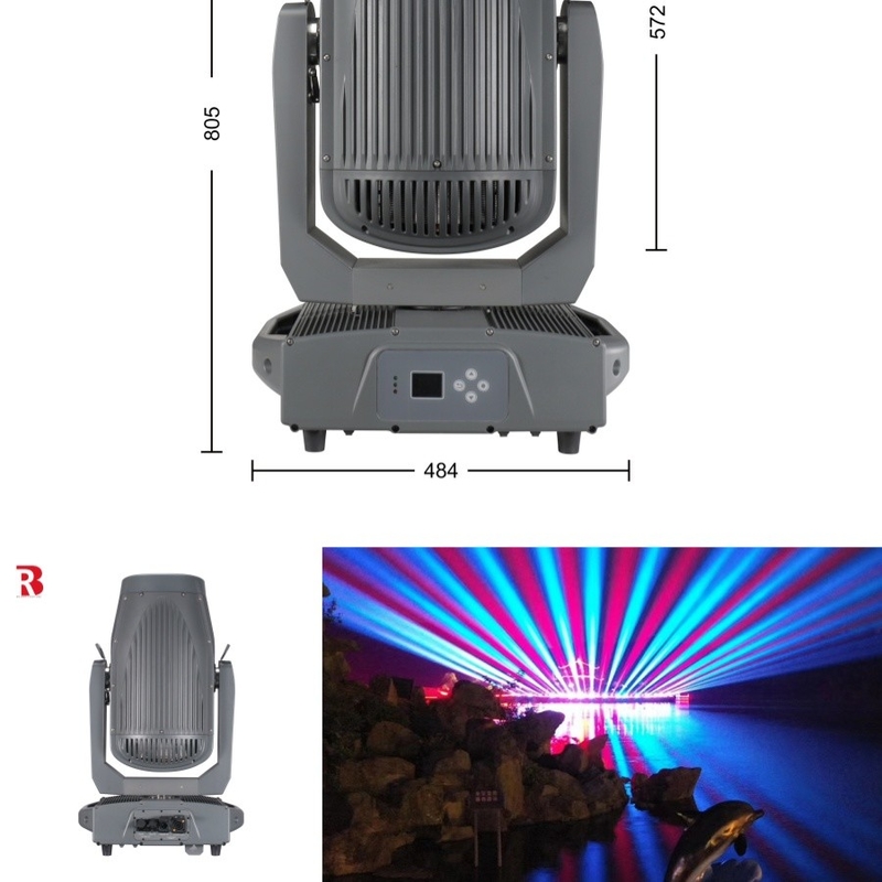 ضوء رأس متحرك مبيعات ساخنة سعر معقول دي جي مسرح ديسكو الإضاءة 260W LED بقعة DMX شعاع