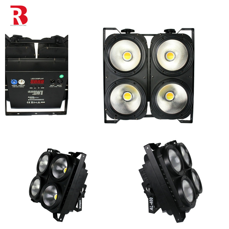 4 * 100W العمياء المهنية LED مرحلة ضوء الشريط للستوديو التلفزيون فيلم DMX التحكم