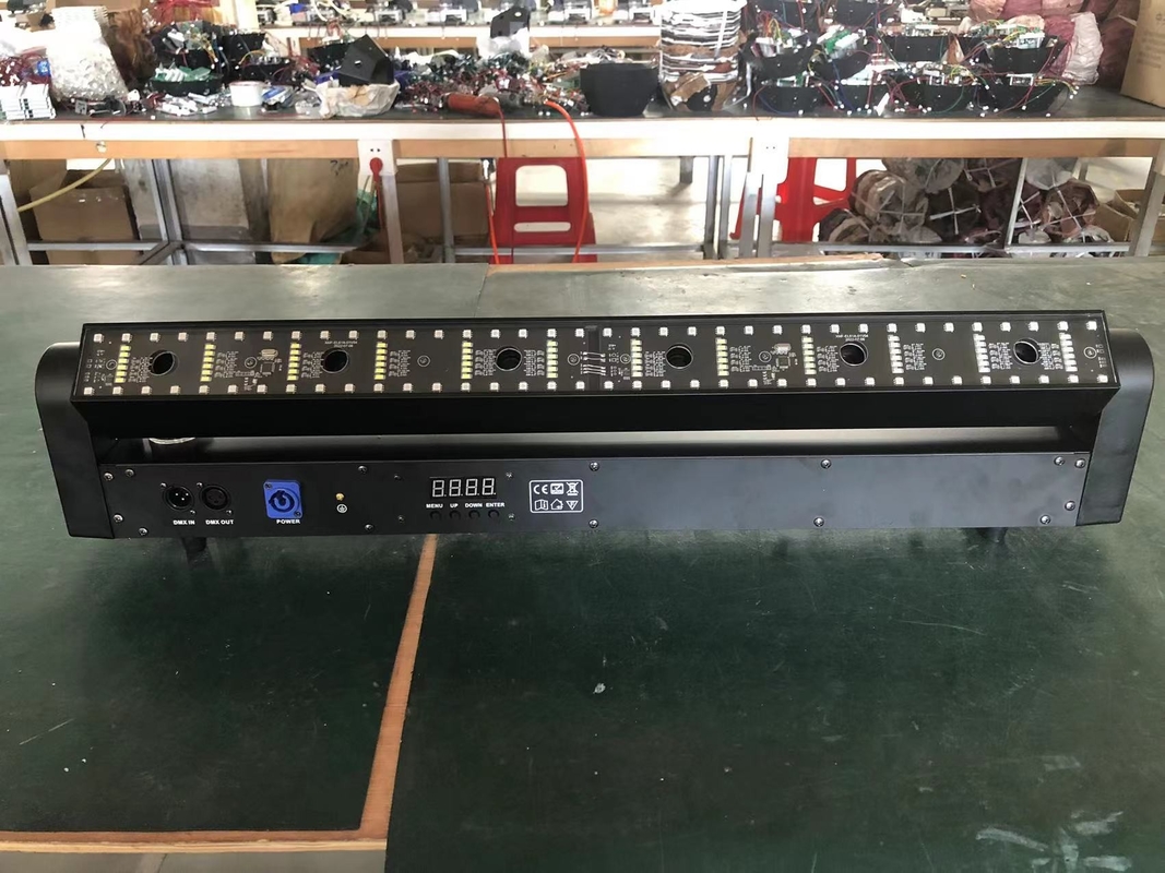 ضوء ليزر 6 عيون 3 في 1 مع 72 حبة مصباح RGB كاملة الألوان
