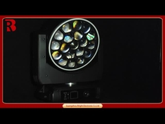 19pcs40w غسل مصباح رأس متحرك