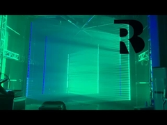 LED Pixel Zoom Bar 6pcs 40W RGBW 4-In-1 غسل ضوء المسرح للدي جي ديسكو