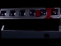 المرحلة ديسكو ضوء دي جي DMX رأس بيكسل 6X40w شعاع غسل زوم بار