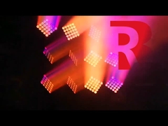 RGBW 4-In-1 مصابيح الرأس المتحركة مع تأثيرات صبغة ستروبوسكوبية مختلفة