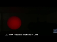 أدى 200W / 300W RGBW 4in1 عاكس بيضاوي ضوء التلفزيون ستوديو الضوء