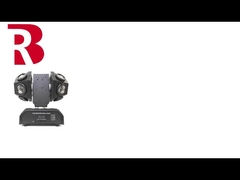 12 قطعة من التوأم المزدوج ذراع ضوء رأس متحرك مع ليزر أحمر + أخضر