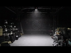 ضوء رأس متحرك شعاع مع 2 مصباح ستروب ليزر أحمر وأخضر