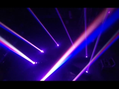 غسل شريط RGBW LED مصفوفة مصفوفة للديسكو نادي شعاع متحرك مصباح رأس