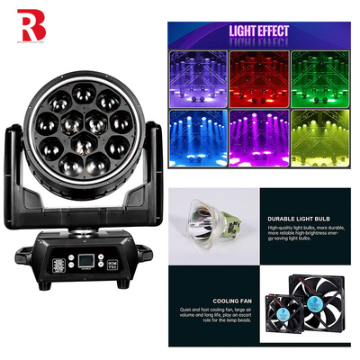 DMX LED Moving Head Beeye Stage 12pcs 40W RGBW 4in1 ضوء للمسرح