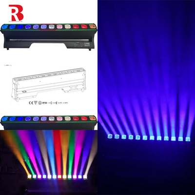 RGBW 4in1 12*40W DMX Pixel Bar Beam Zoom غسل الحائط LED متحرك مصباح الرأس