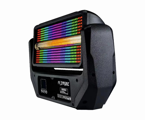 DMX512 LCD أسود 1000W LED Strobe RGB 3in1 لحفل الزفاف