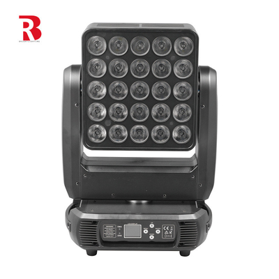ضوء الرأس المتحرك RGBW للديسكو 5x5 Cree LED Matrix Light